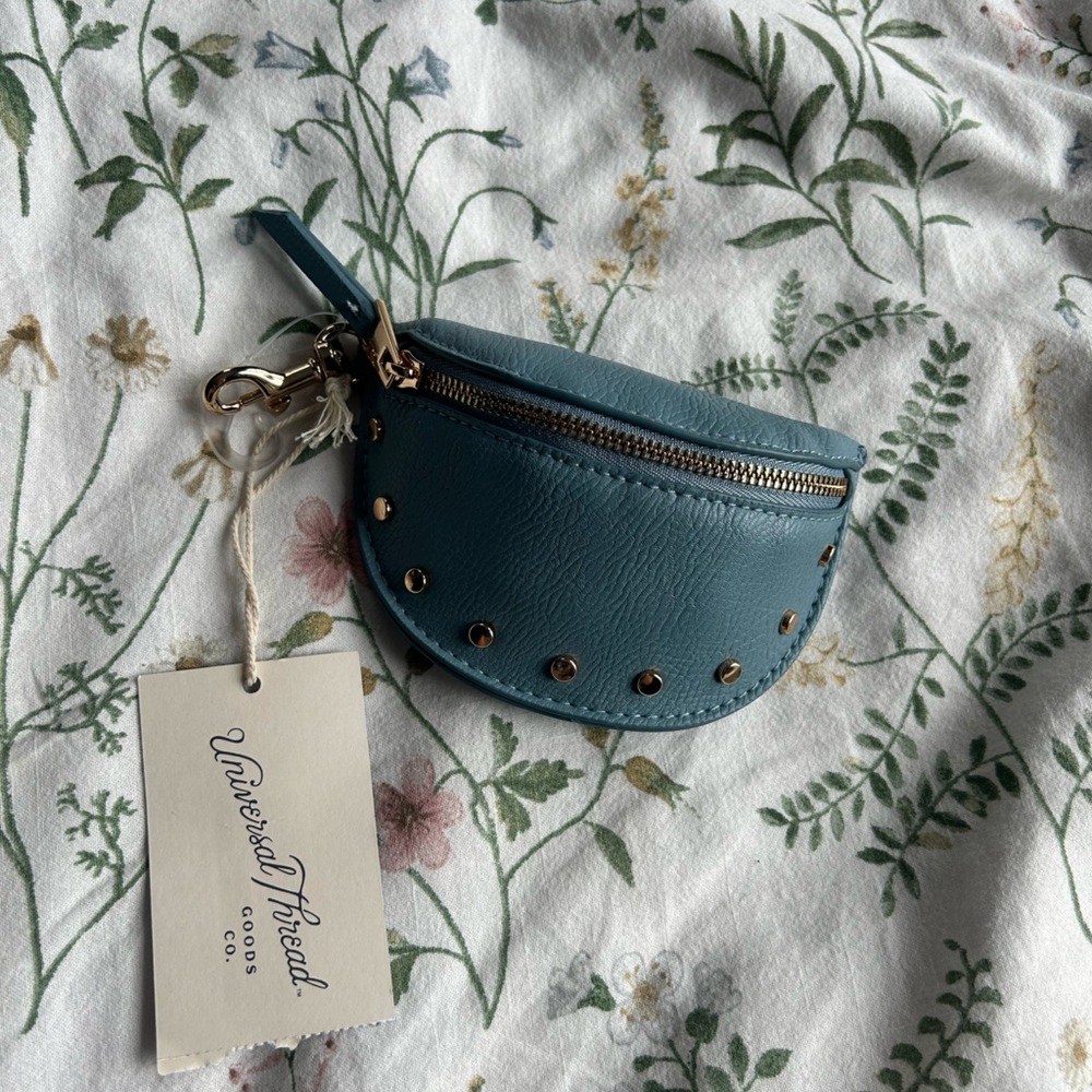 Denim Blue Coin Purse